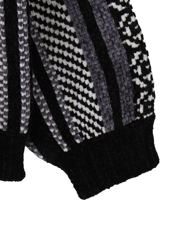 ベロアモールジップパーカー