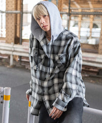 ブラックチェック１ / M