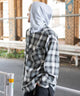 ブラックチェック1 モデル：175cm L着用