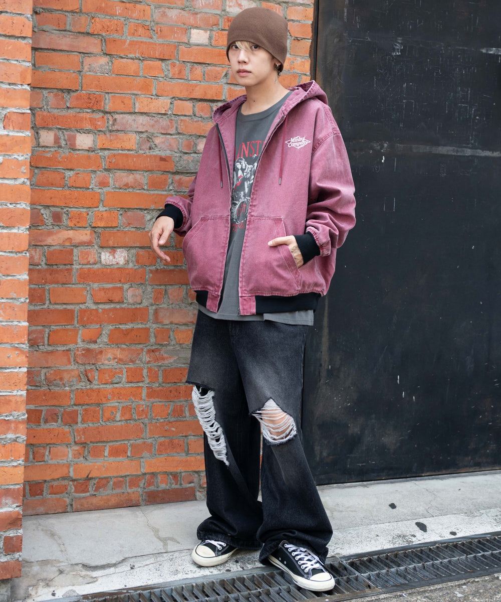 ワイン モデル：175cm L着用