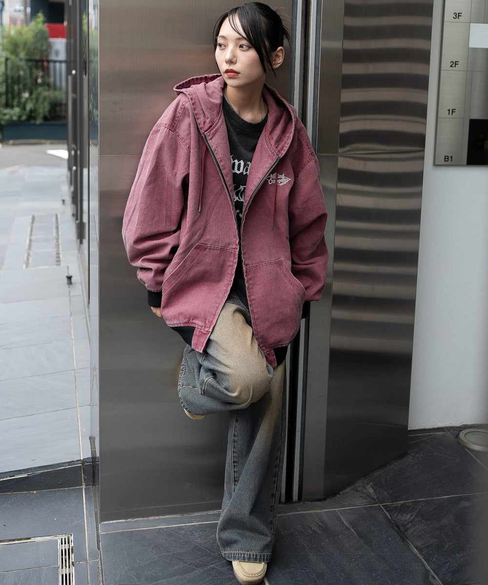 ワイン　モデル：159cm L着用