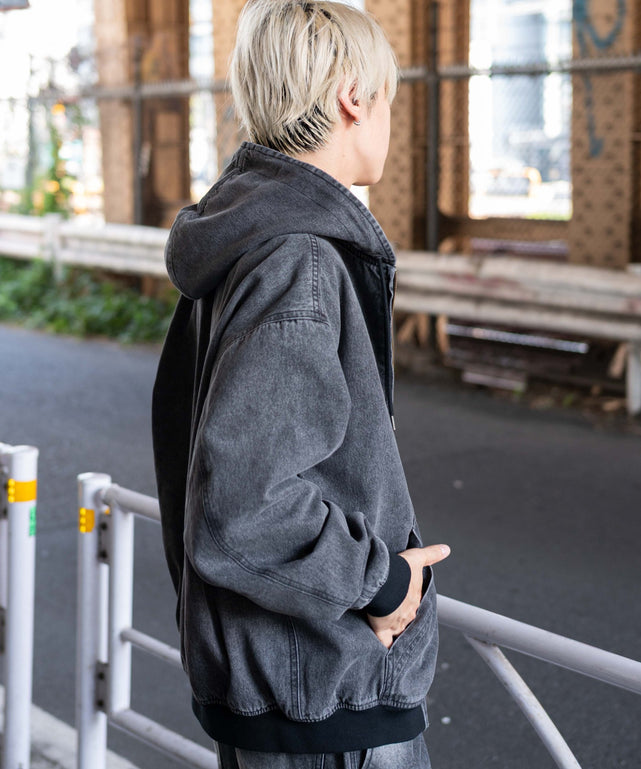 デニムブラックソノタ モデル：175cm L着用