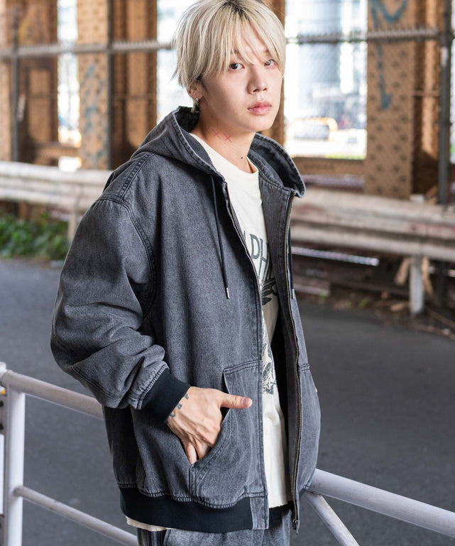 デニムブラックソノタ モデル：175cm L着用