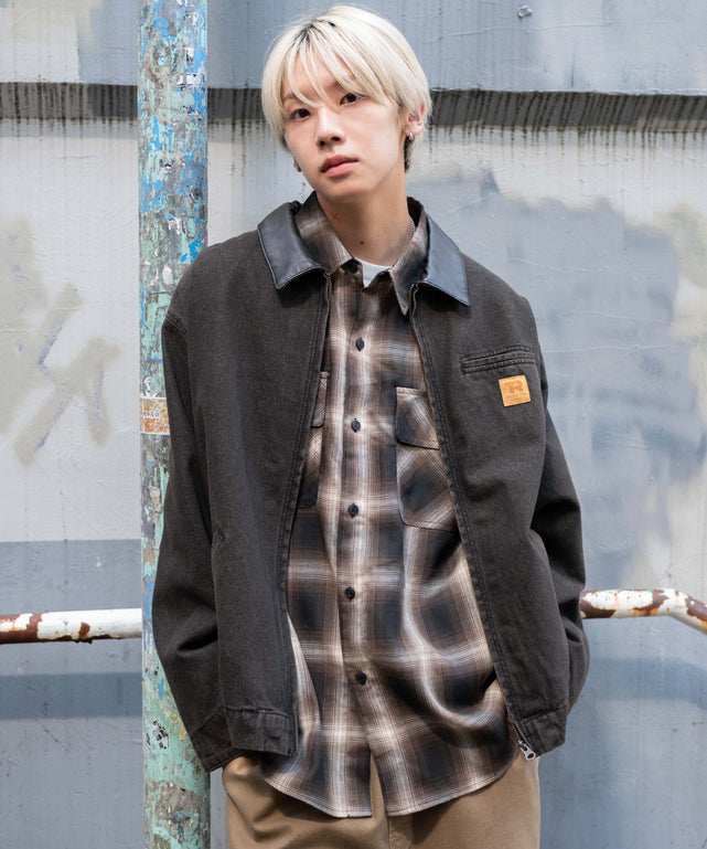 デニムブラックソノタ モデル：175cm L着用