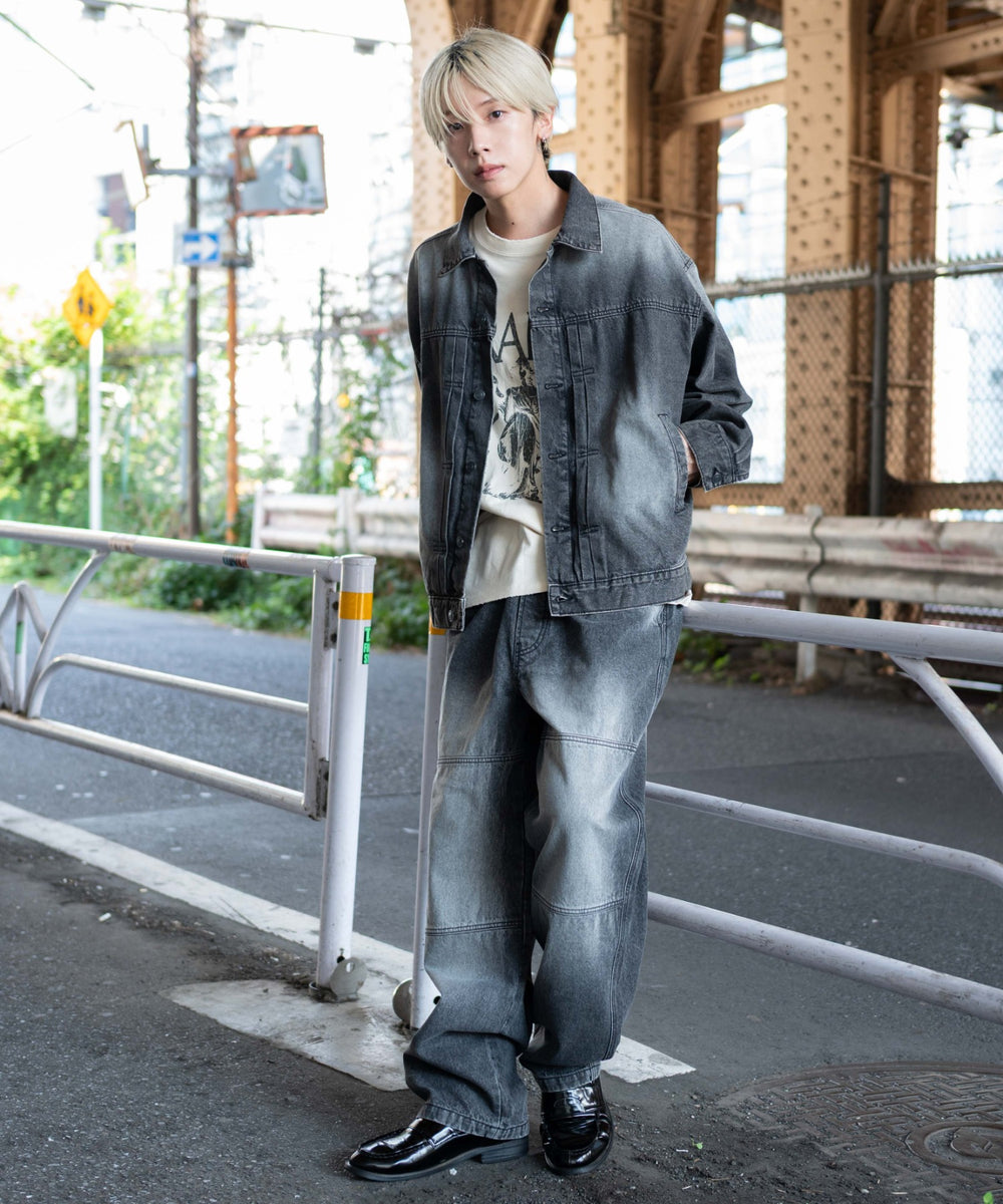 デニムブラックソノタ モデル：175cm L着用