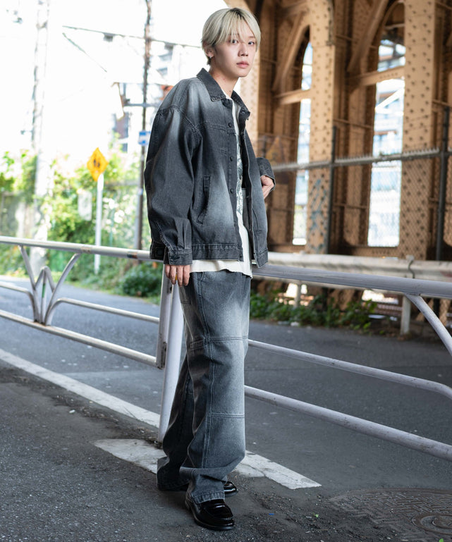 デニムブラックソノタ モデル：175cm L着用