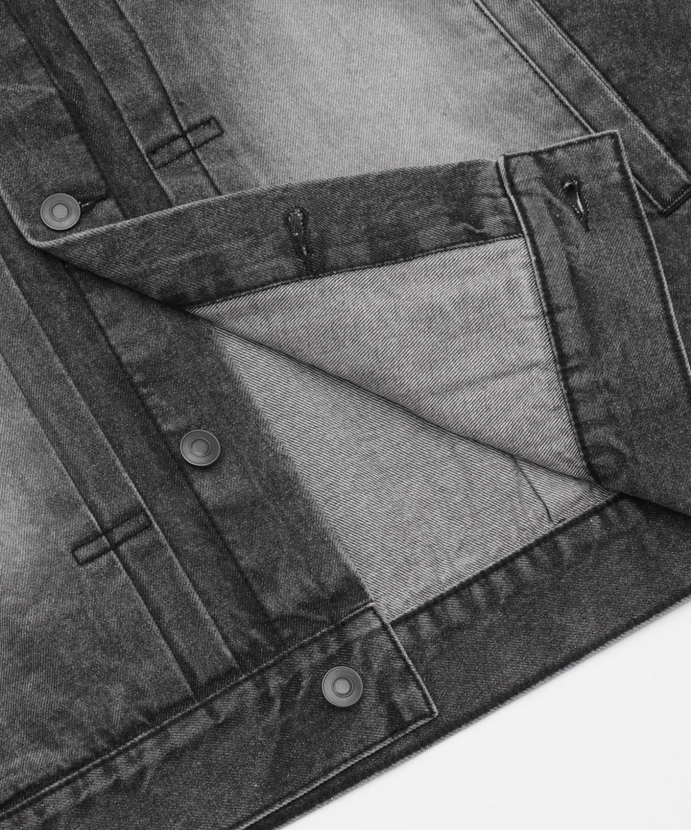 ヴィンテージライクBIGデニムジャケット