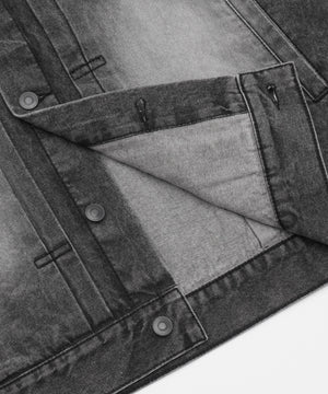 ヴィンテージライクBIGデニムジャケット