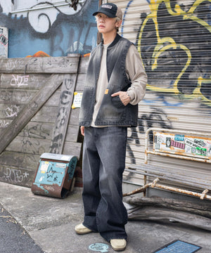 デニムブラックソノタ モデル：175cm L着用