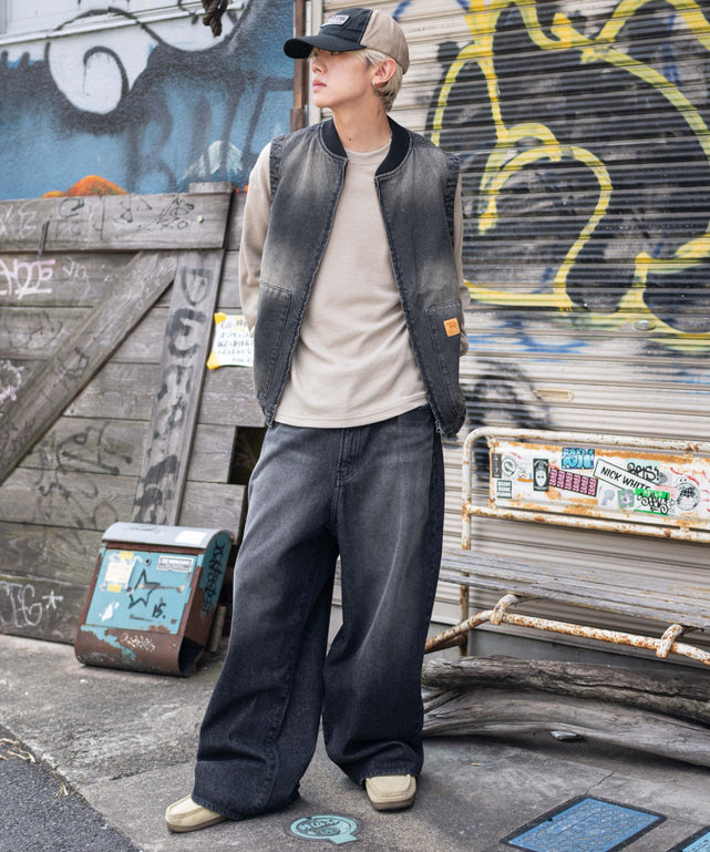 デニムブラックソノタ モデル：175cm L着用