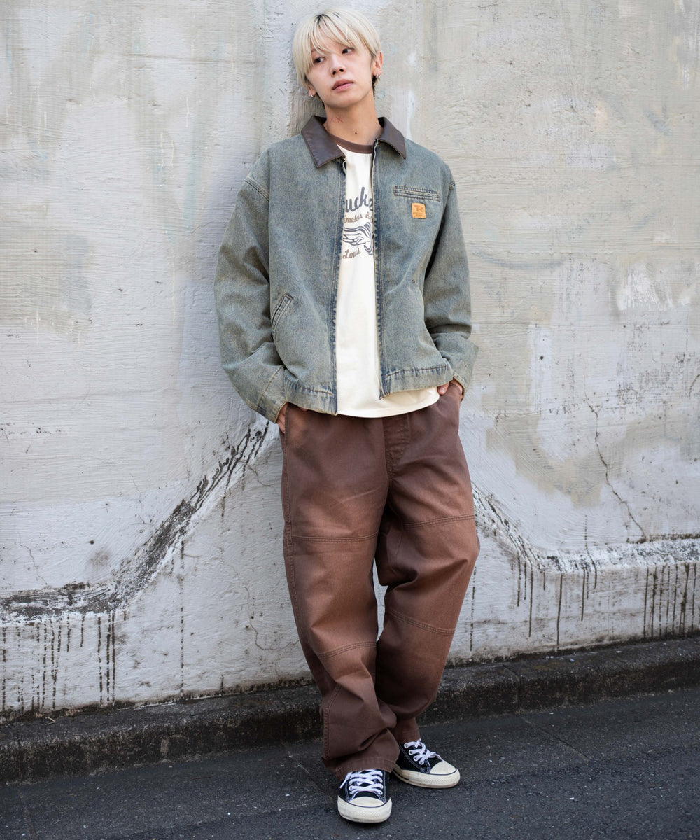 ブラウン モデル：175cm L着用