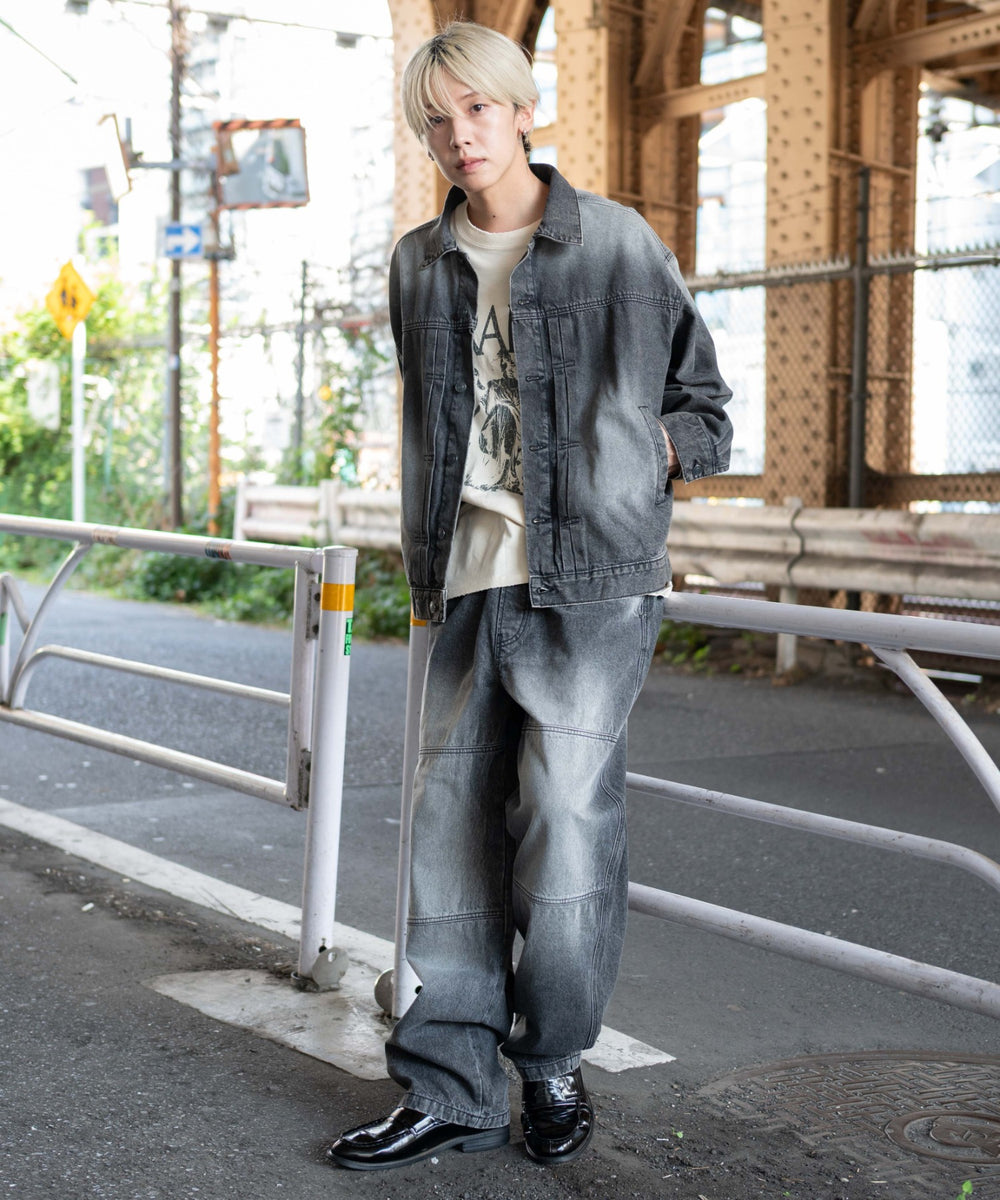 デニムブラックソノタ モデル：175cm L着用