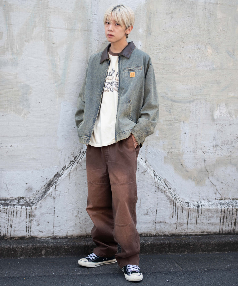 ブラウン モデル：175cm L着用