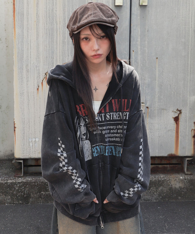 柄2 モデル：159cm L着用