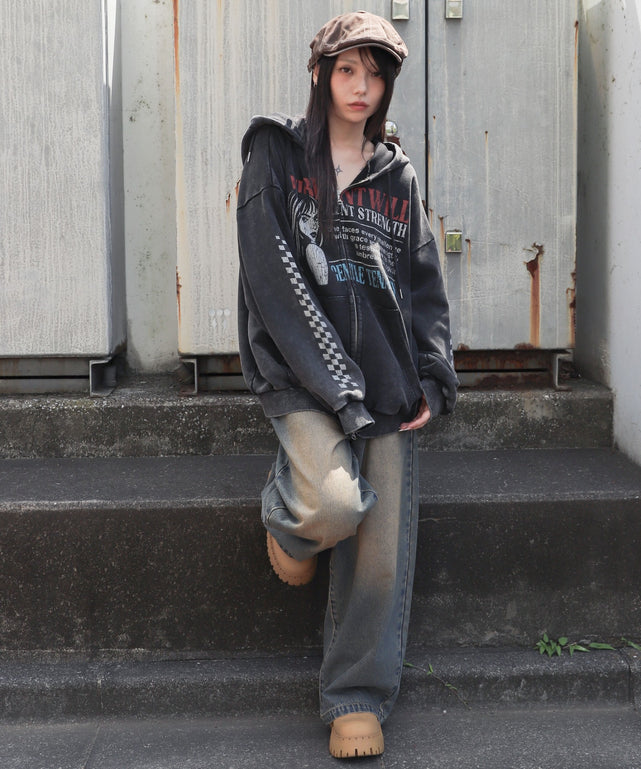 柄2 モデル：159cm L着用