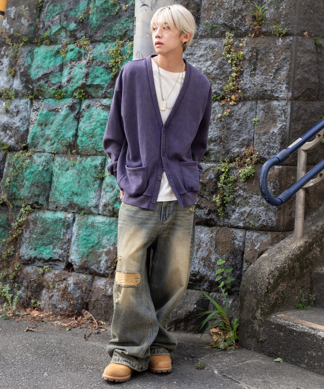 パープル モデル：175cm L着用