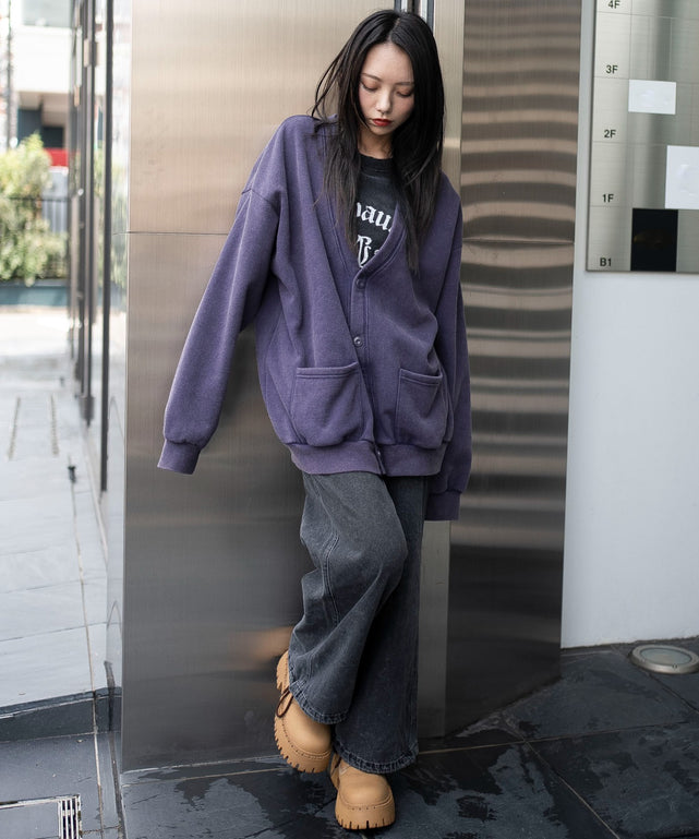 パープル　モデル：159cm L着用