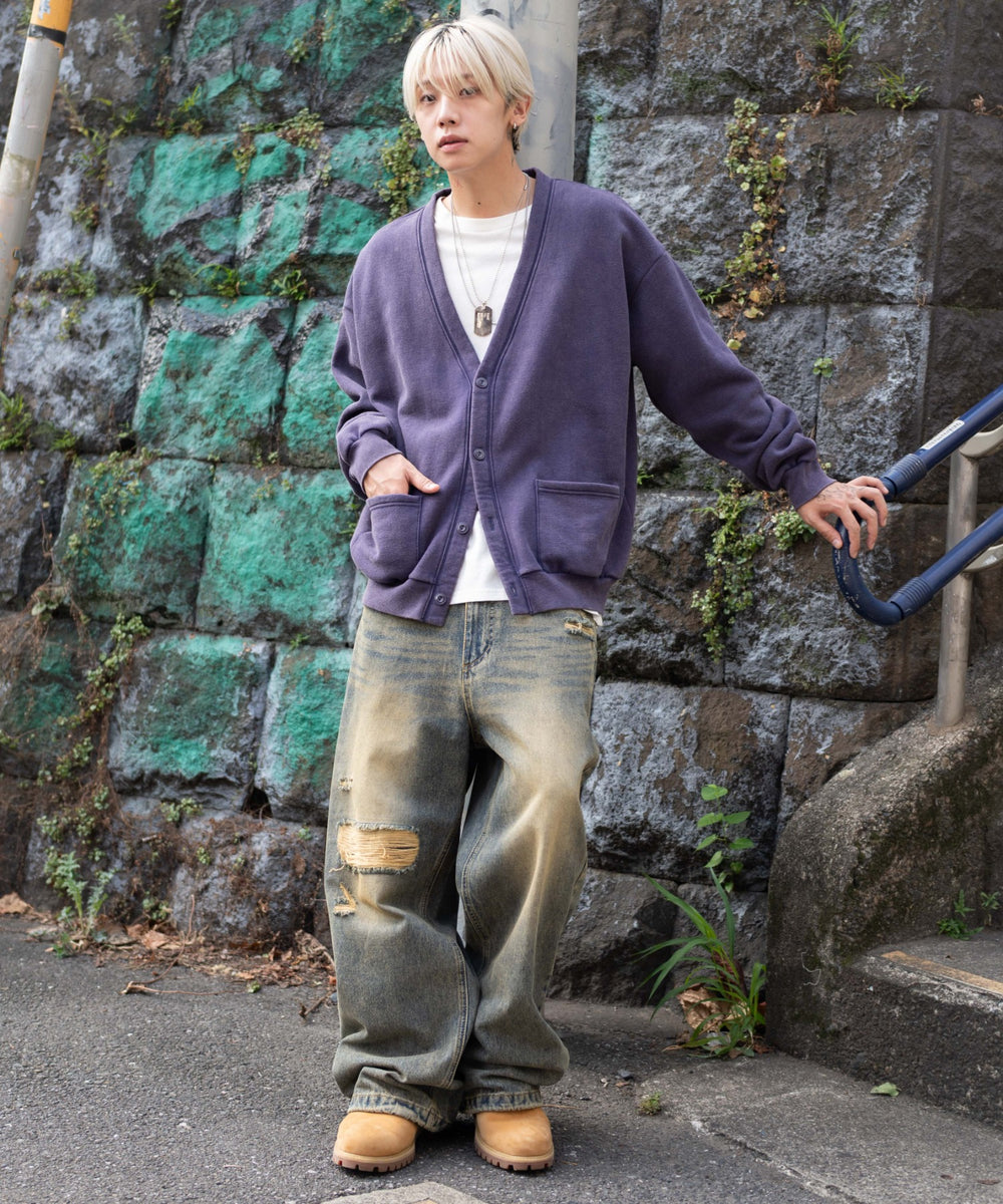 パープル モデル：175cm L着用