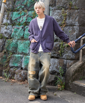 パープル モデル：175cm L着用