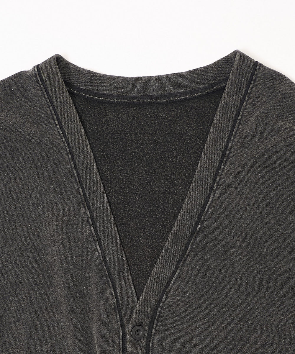 ケミカルスウェットカーディガン