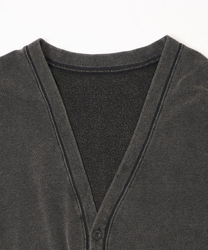 ケミカルスウェットカーディガン