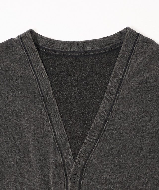 ケミカルスウェットカーディガン