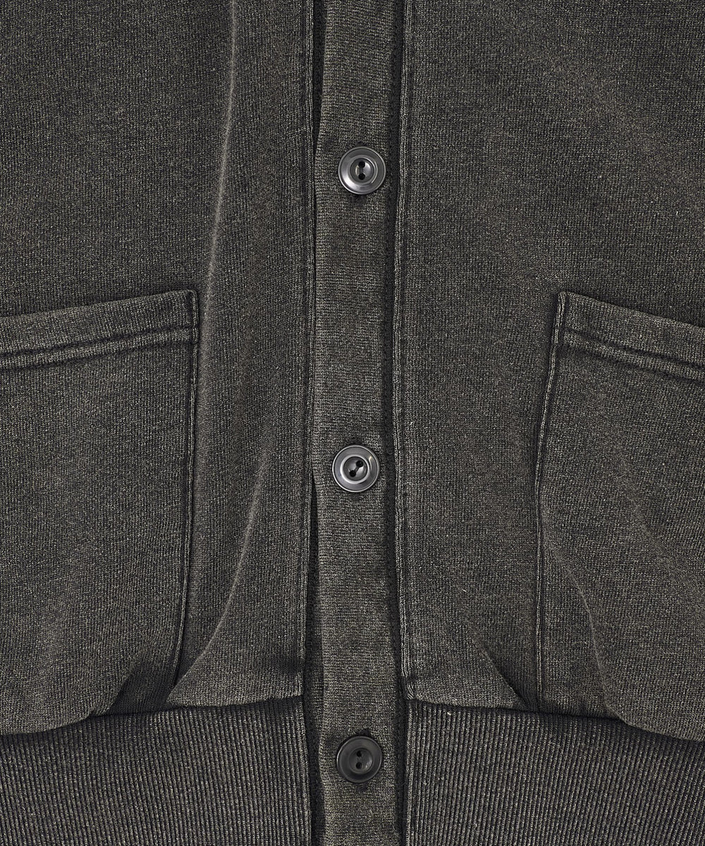 ケミカルスウェットカーディガン