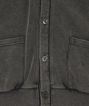 ケミカルスウェットカーディガン