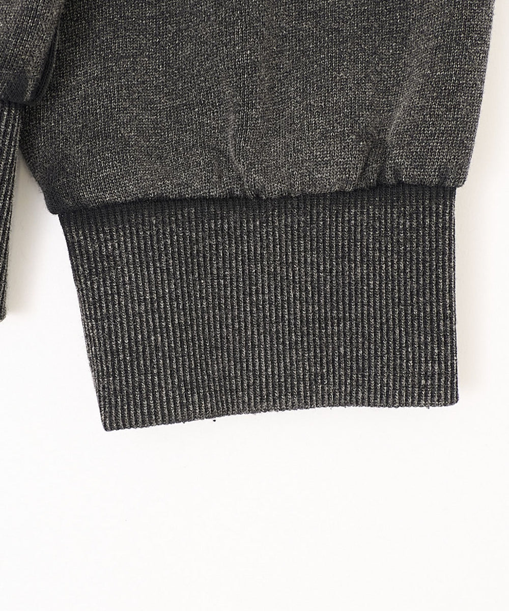 ケミカルスウェットカーディガン