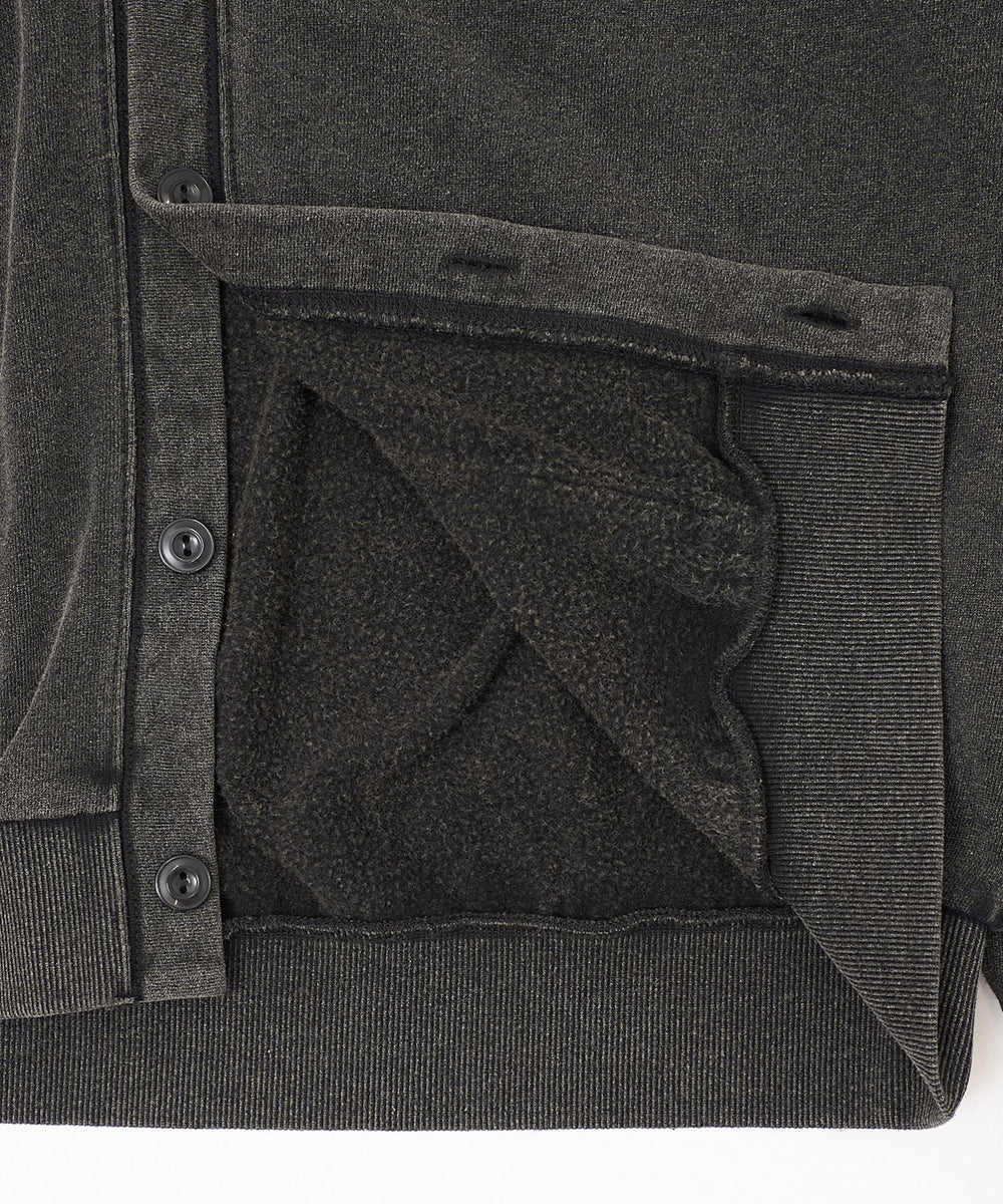 ケミカルスウェットカーディガン