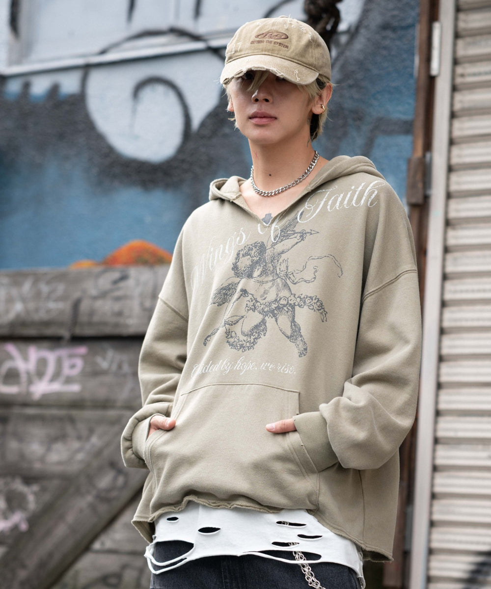 ベージュソノタ モデル：175cm L着用