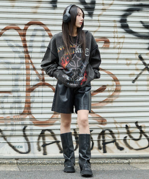 柄１　モデル：159cm M着用