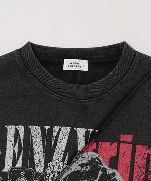 ヴィンテージグラフィックドッキングプルオーバー