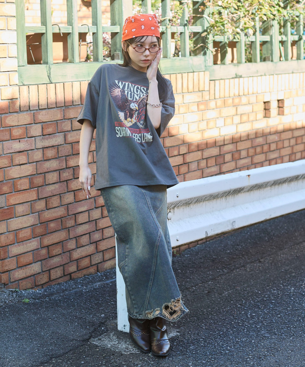 柄１　モデル:159cm S着用