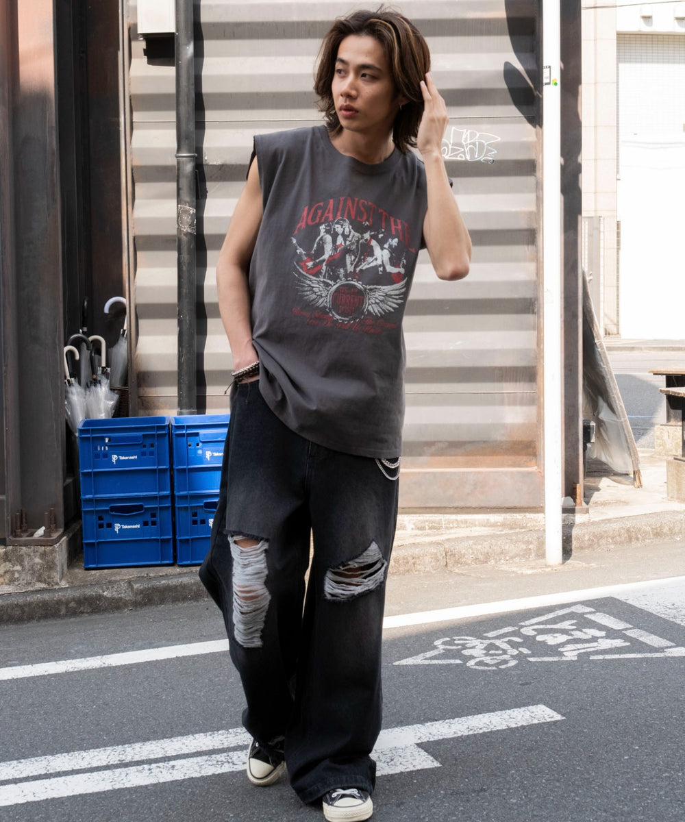 柄2　モデル:175cm L着用