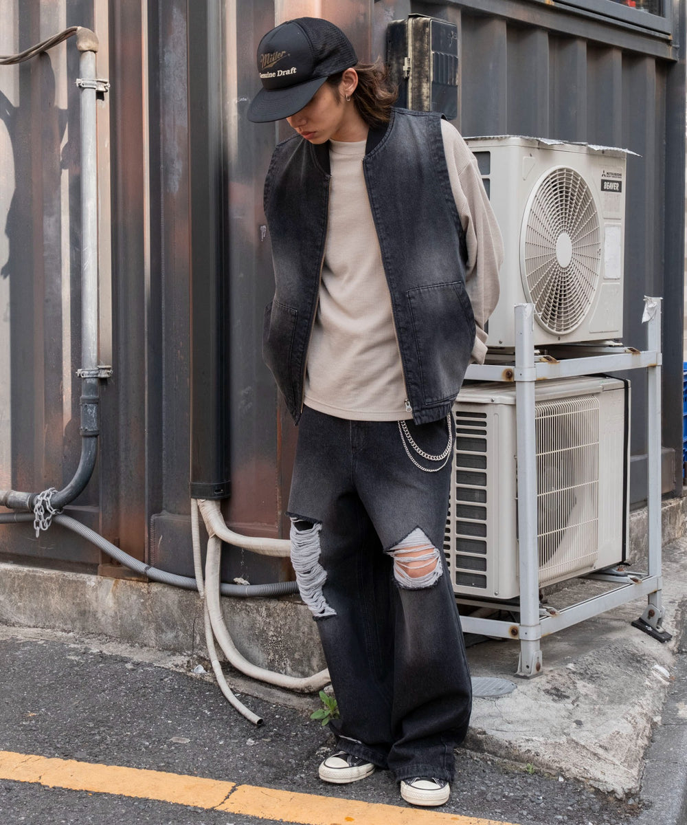 デニムブラックソノタ モデル：175cm F着用