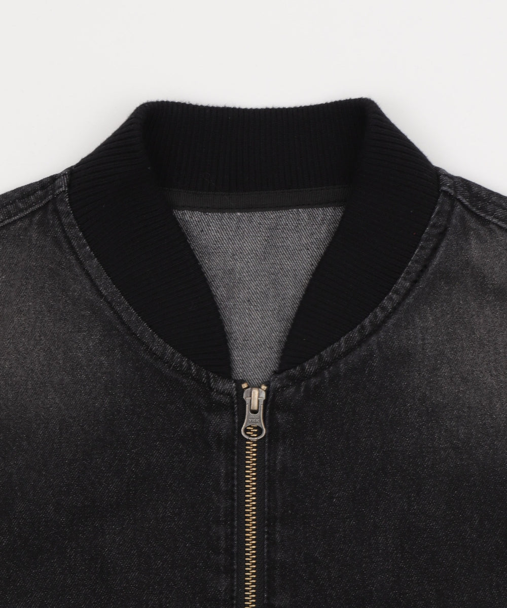 ワーカーズZIPデニムベスト