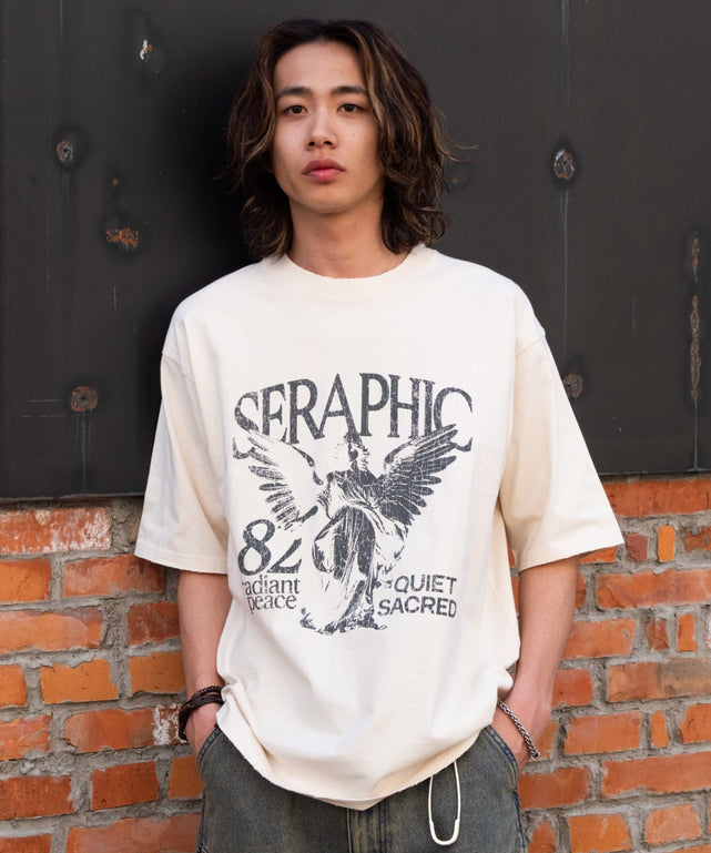 オフホワイト モデル：175cm L着用