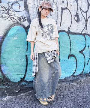 オフホワイト モデル:159cm M着用