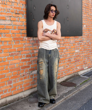 オフホワイト　モデル:175cm L着用