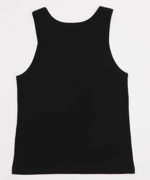 グラフィックリブタンクトップ