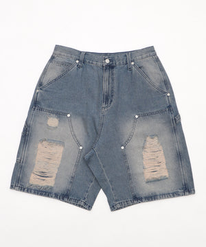 デニム中濃加工