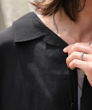 オープンカラーグラフィックシャツ（SS）