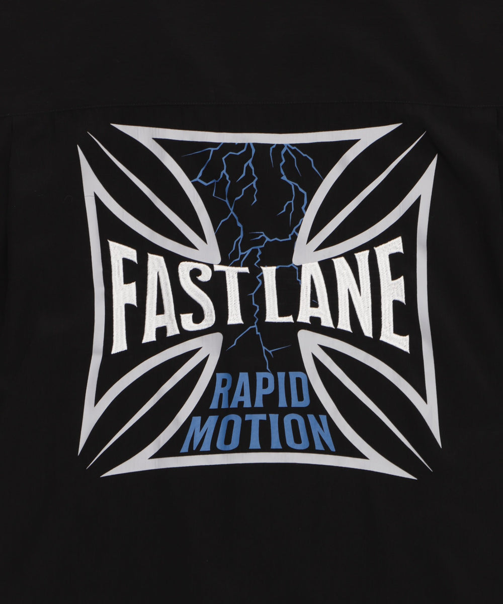 オープンカラーグラフィックシャツ（SS）