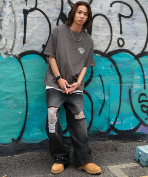 ホワイト モデル：175cm L着用