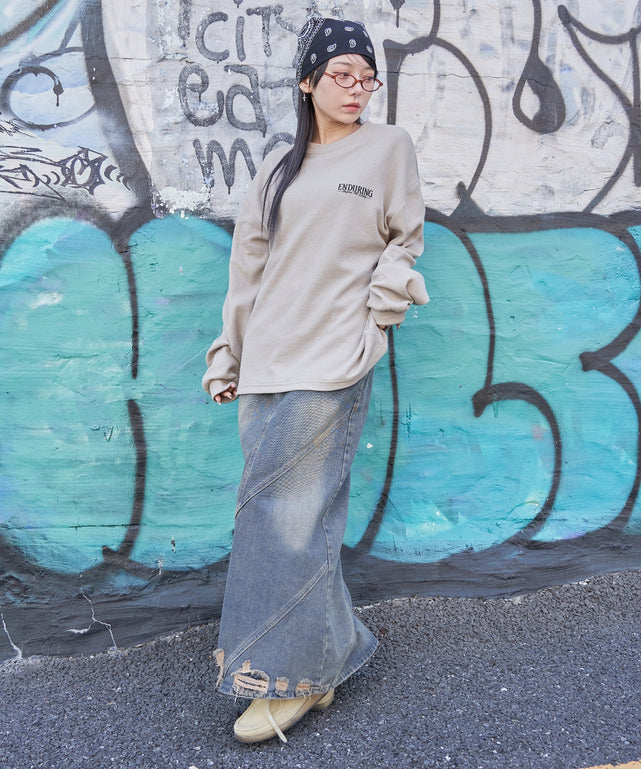 ベージュソノタ　モデル:159cm M着用