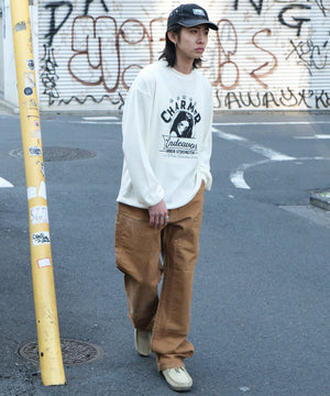 オフホワイト　モデル:175cm L着用