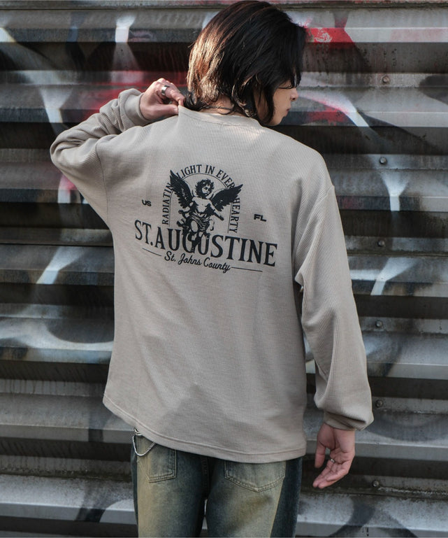 ベージュソノタ　モデル:175cm L着用