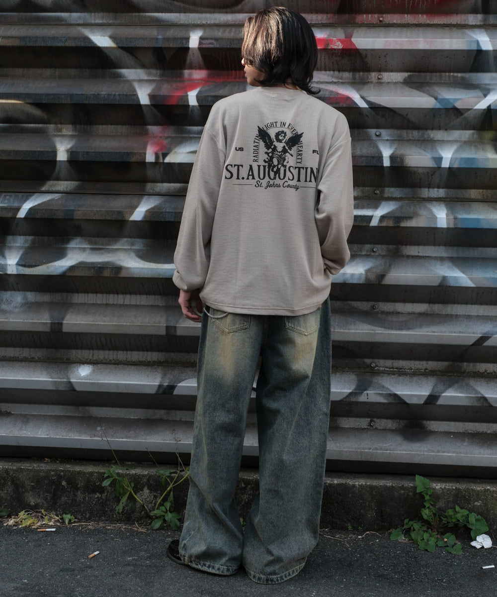 ベージュソノタ　モデル:175cm L着用