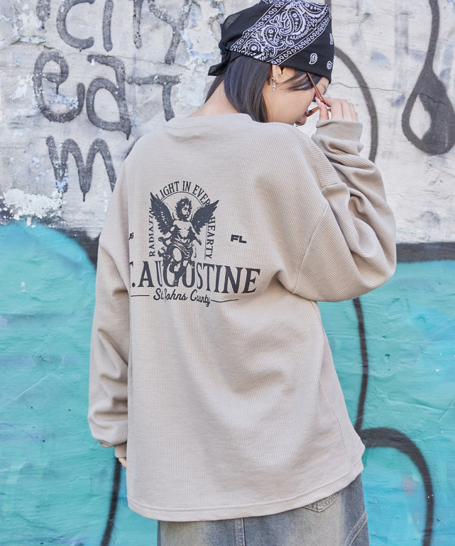 ベージュソノタ　モデル:159cm L着用